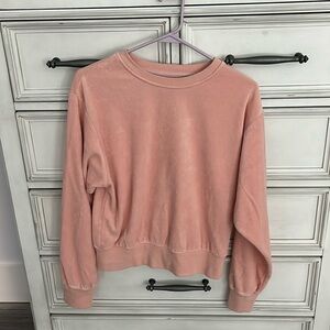 Reflex crop style sweatshirt sz M